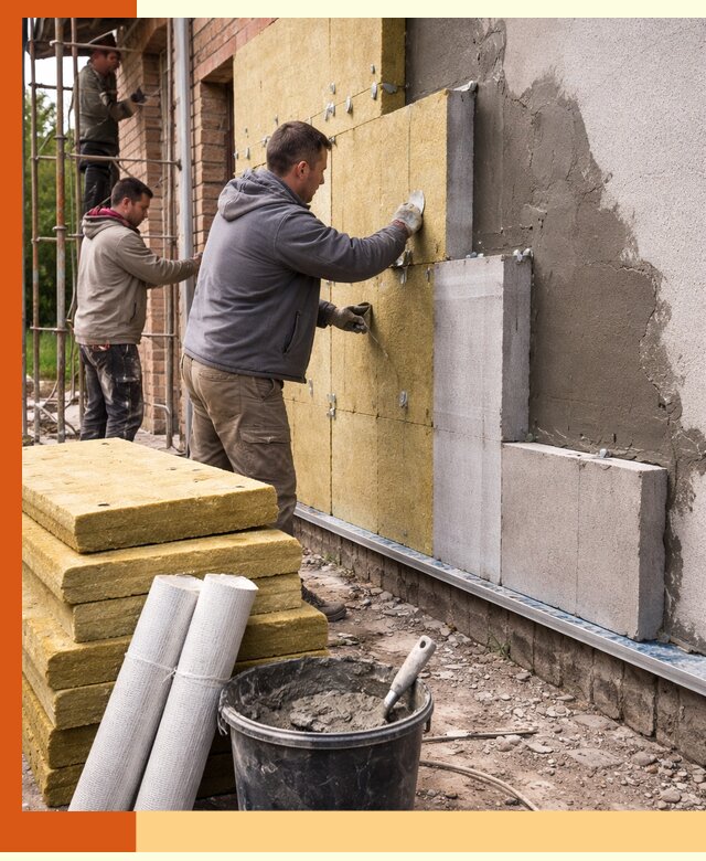 Утепление кирпичного дома под ключ в Тынде