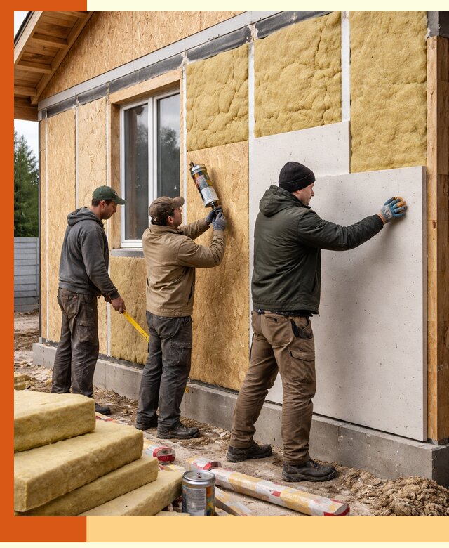Профессиональное утепление дома из SIP-панелей в Тынде