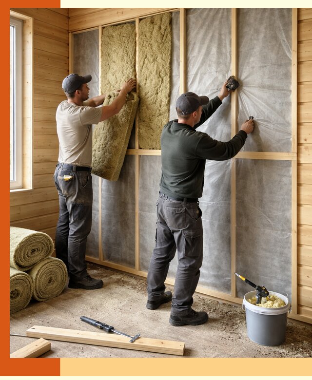 Утепление дома из минибруса в Тынде: комплексные теплоизоляционные работы