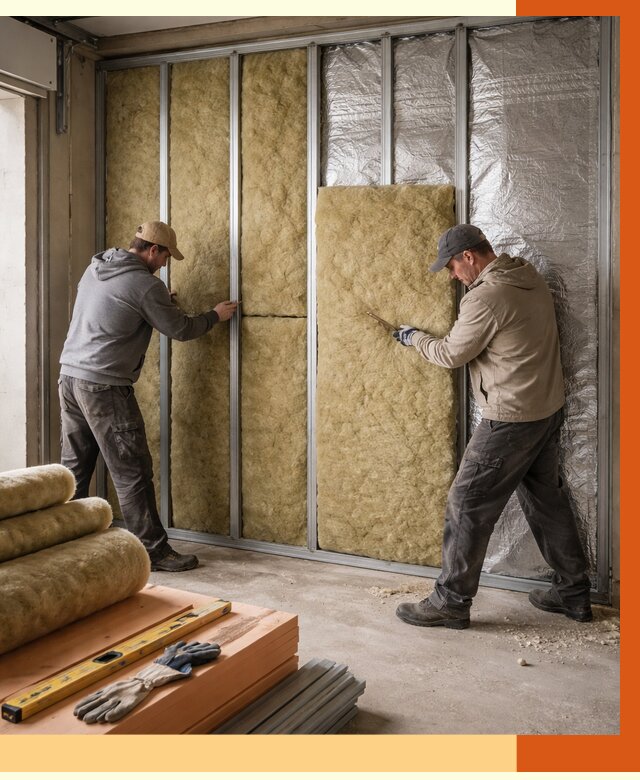 Утепление гаража изнутри в Тынде от 7708 руб/м2 — работы и цена | ТепломастерТнд