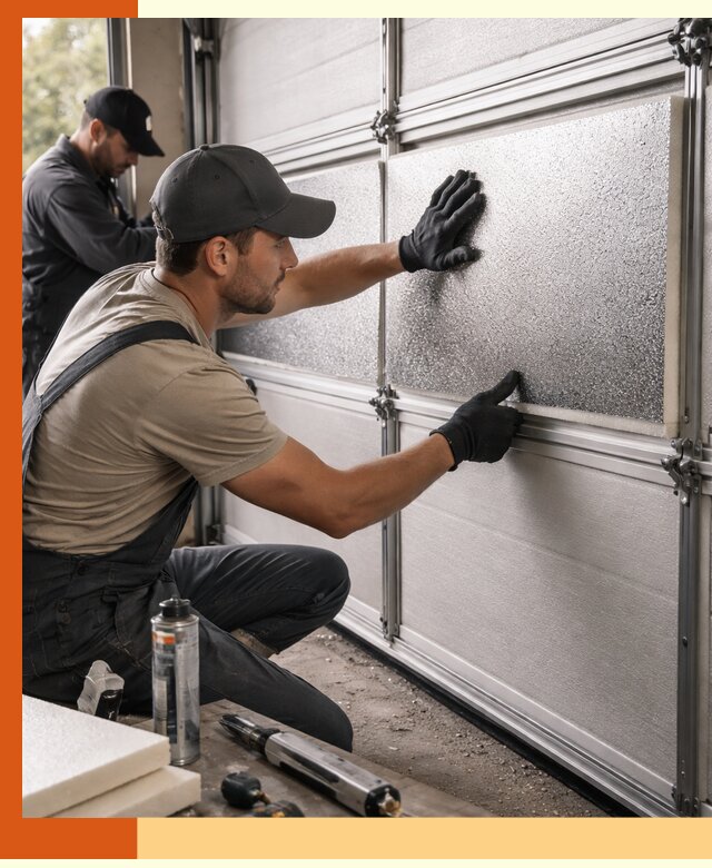 Утепление гаражных ворот в Тынде качественно и надежно