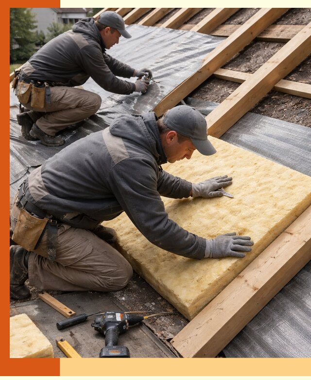 Профессиональное утепление крыши в Тынде качественно и надежно