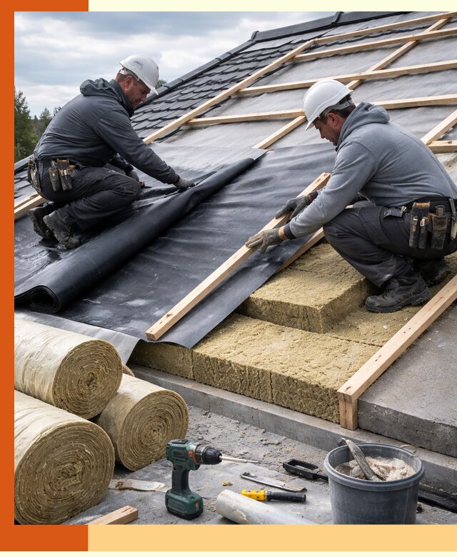Утепление крыши снаружи в Тынде: профессиональная теплоизоляция