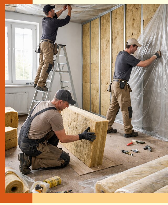 Утепление офисных помещений под ключ в Тынде