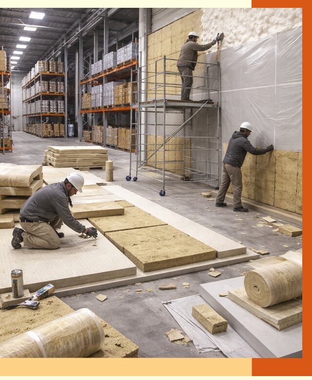 Утепление складского терминала в Тынде от 7708 руб./м² под ключ | ТепломастерТнд