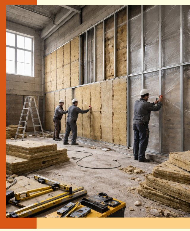 Утепление спортивного зала в Тынде качественно и недорого