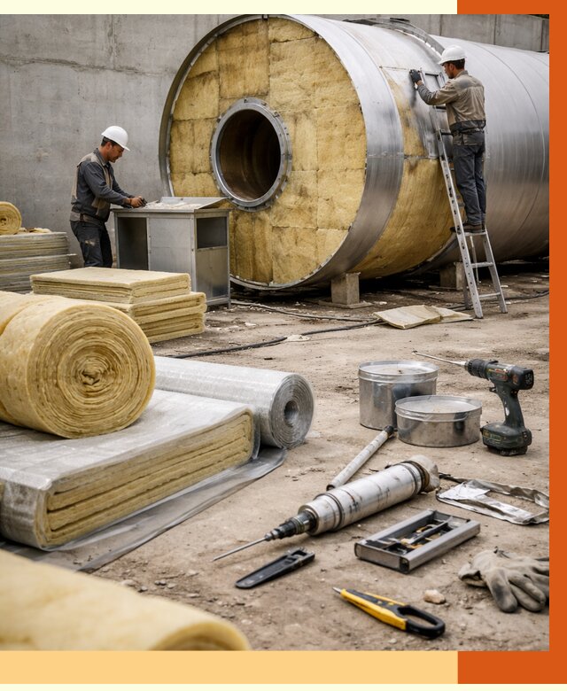 Утепление резервуара с топливом в Тынде от 28262 руб. под ключ | ТепломастерТнд