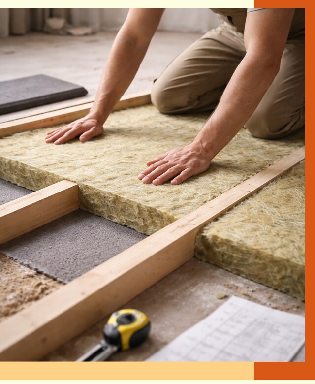 Шумоизоляция пола в Тынде от 1285 руб./м² — профессиональная звукоизоляция | ТепломастерТнд