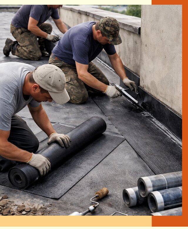 Гидроизоляция кровли в Тынде от 4625 руб. — профессиональная гидроизоляция крыши | ТепломастерТнд