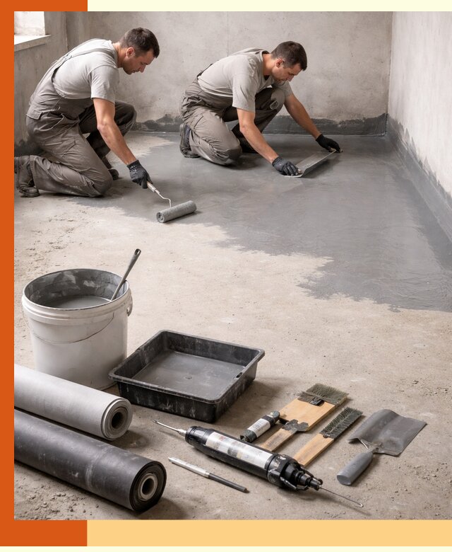 Гидроизоляция пола в Тынде — надежная защита от влаги и протечек