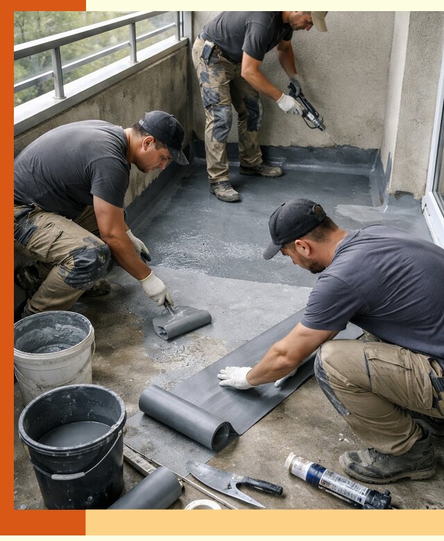 Гидроизоляция балкона в Тынде: надежная защита от протечек