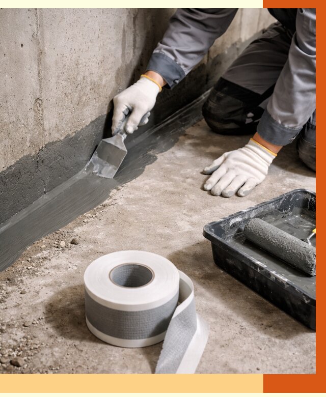 Гидроизоляция швов и герметизация стыков в Тынде от 1285 руб. | ТепломастерТнд