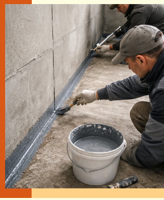 Гидроизоляция швов зданий и конструкций в Тынде